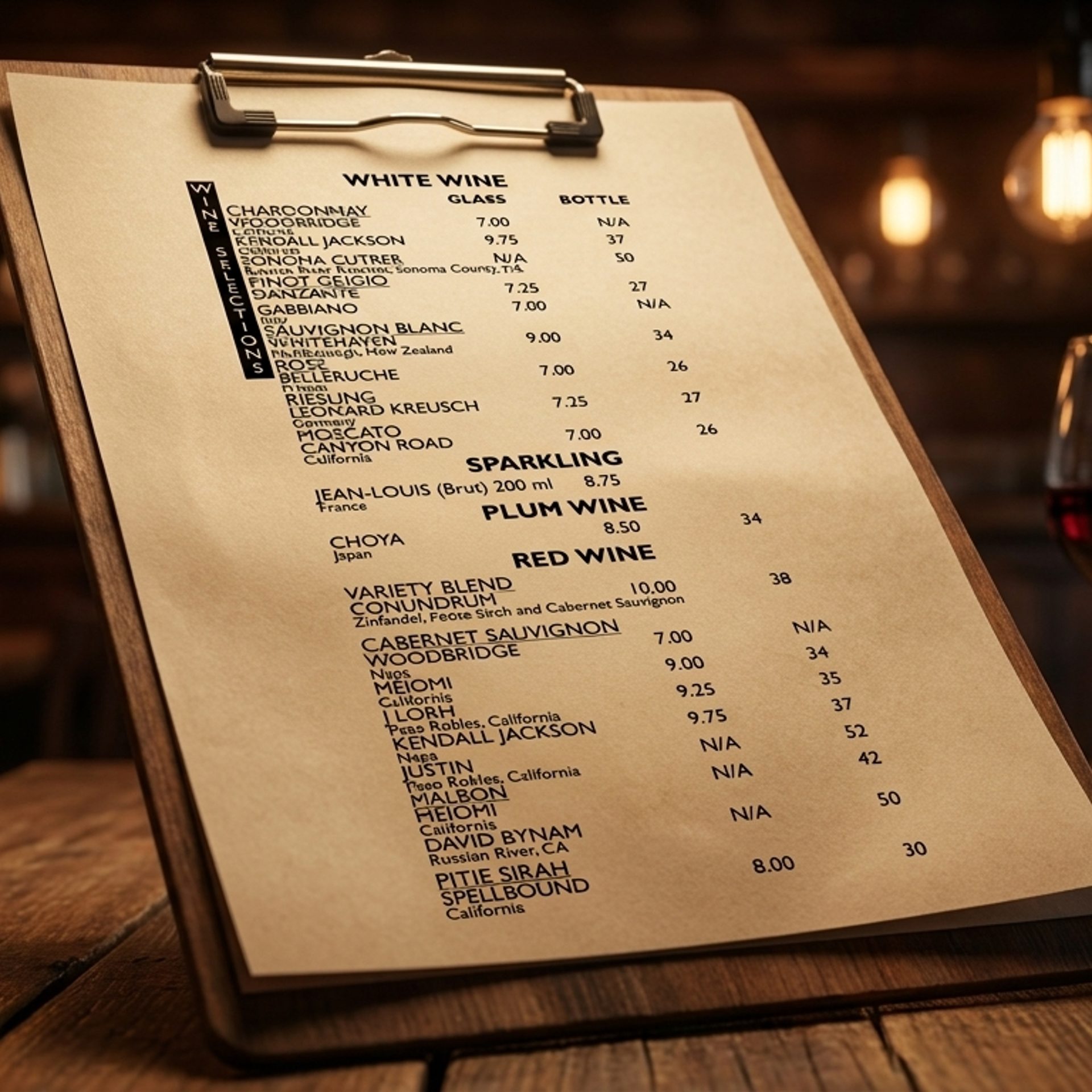 Wine, beer, and sake