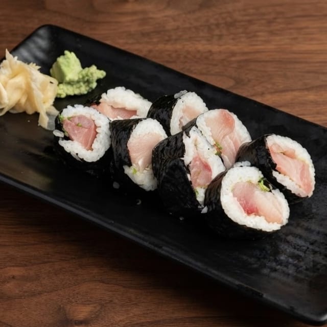 Hamachi Roll.