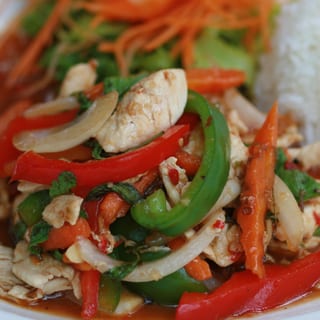 Lunch Spicy Basil