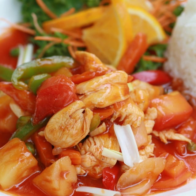 Lunch Sweet & Sour.