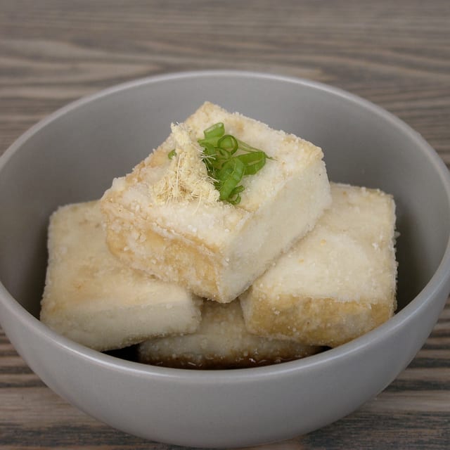 Agedashi Tofu.