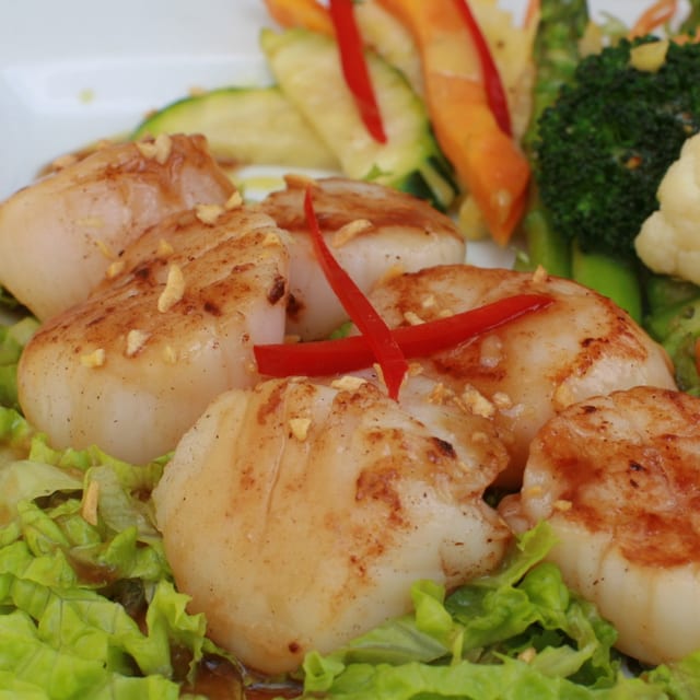 Garlic Sea Scallop.