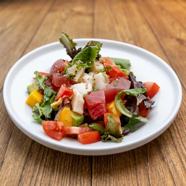 Sashimi Salad.