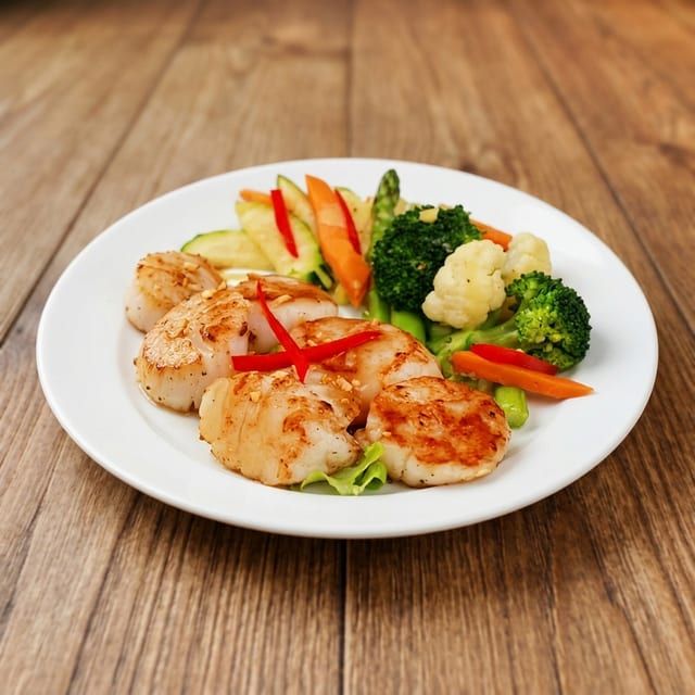 Garlic Sea Scallop.