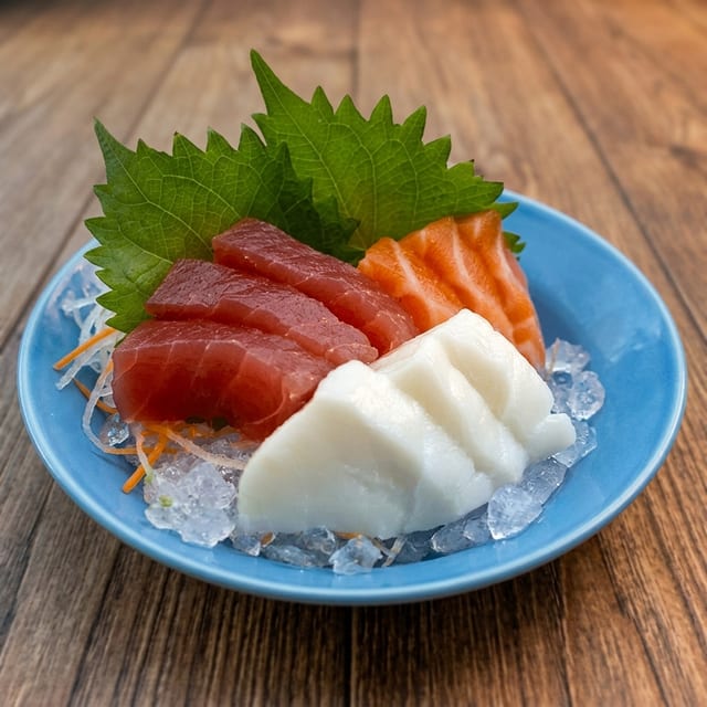 Sashimi Appetizer.