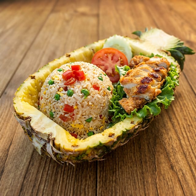 Thai Sausage Fried Rice.